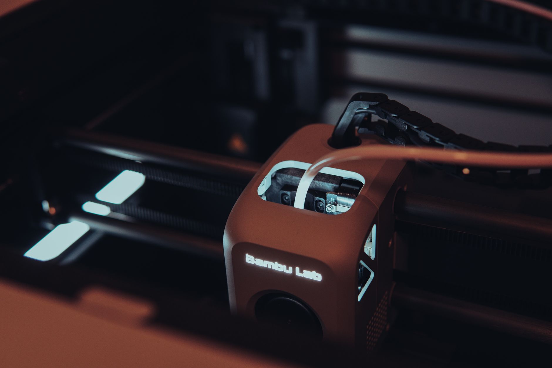 Bambu Lab P1S Combo 3D printer with AMS multi-color system